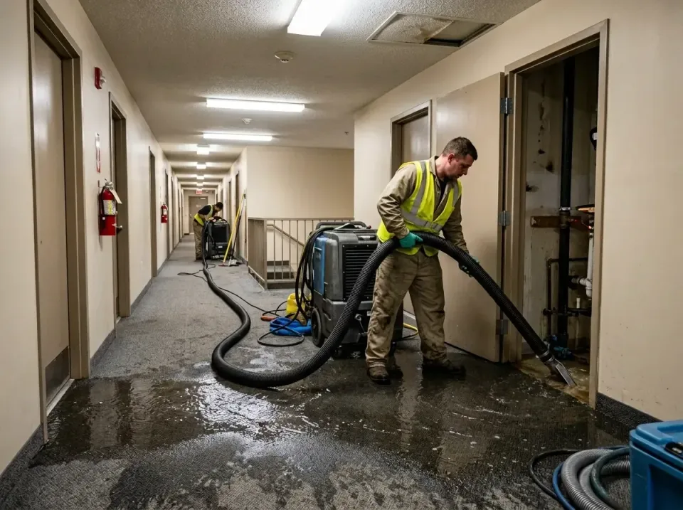 multi-unit-apartment-hallway-f-005 — frequently asked questions, Emergency Burst Pipe Water Extraction & Removal in Chauvin,…